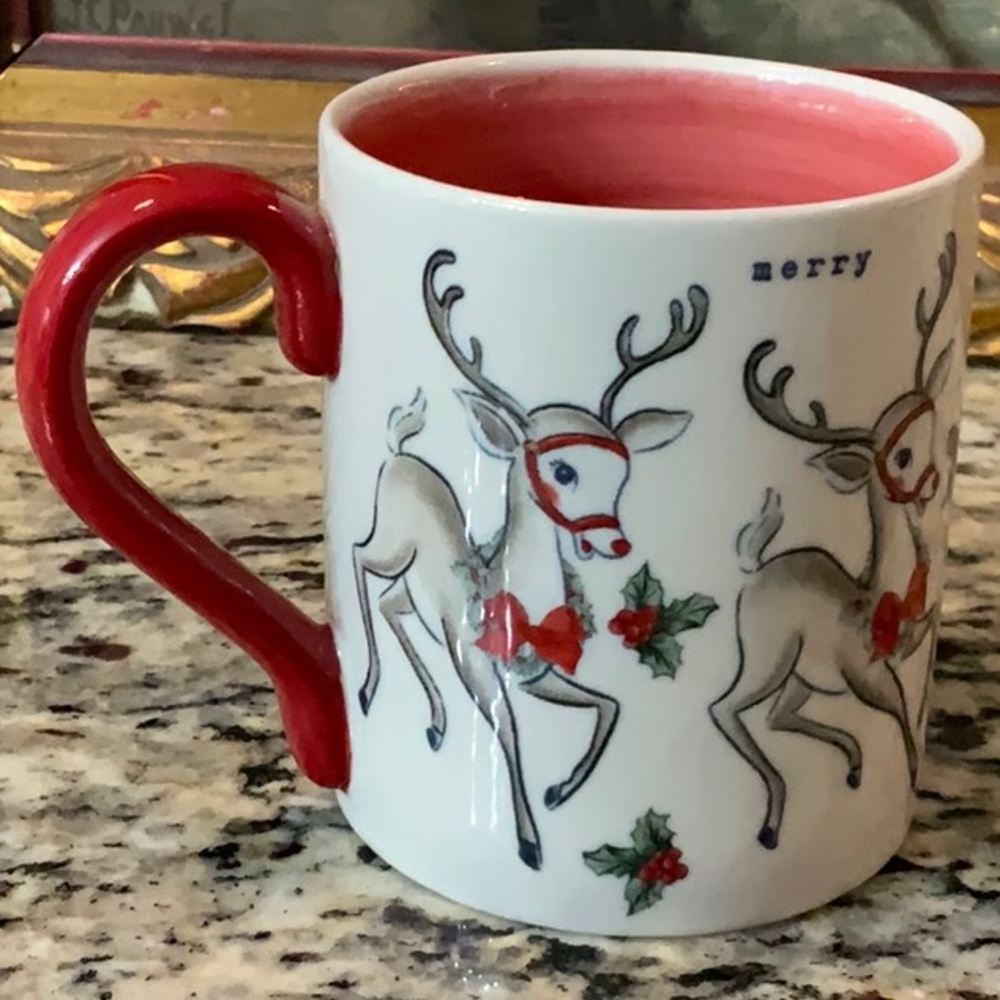 Mud Pie Vintage Mugs - Picture 3 of 4